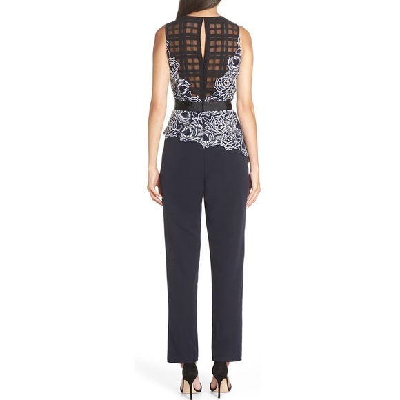 REVOLVE Chelsea28 Mixed Media Jumpsuit - Picture 9 of 11